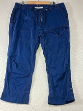 Vtg Y2K Polo Ralph Lauren Cargo Heavy Utility Loose Pants Blue Men's Size 40