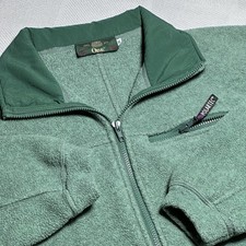 Vintage Orvis Fleece Jacket Mens Medium Polartec Outdoors Full Zip USA Made