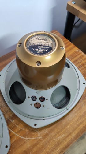 Tannoy Monitor Gold 10" Dual Concentric Speakers * LSU/HF/IIILZ/8/U * See Video - Picture 3 of 21