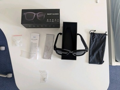 M01 Smart AI Glasses | Kamera Brille & Bluetooth Sonnenbrille | OVP & Zubehör