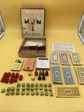Vintage 1936 Parker Brothers MONOPOLY Board Game No Board