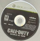 Call Of Duty World At War Microsoft Xbox 360 - Disc Only