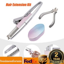 Human Hair Extension Kit Set 6D Extension Machine Salon Fusion Tool Connector