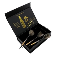 CUESOUL COLA BEER Oil Paint Finished 90% Tungsten Softl Tip Darts-19g