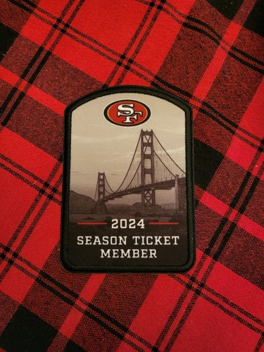 2024 San Francisco 49ers Season Ticket Holder Gift Backpack, Wallet, Belt Bag - Picture 2 of 6