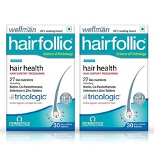 Hairfollic Hair Supplements Tablet For Men Pack Of 2 2 count,30 capsules