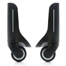 2pcs Replacement Luggage/Suitcase Spare Swivel Rear Wheel 360  Spinner W032-A