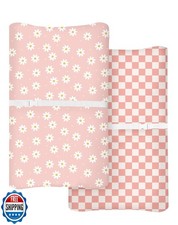 Changing Pad Cover for Baby Boys Girls 2 Pack, Fits Standard 32   16  Changing