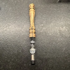 CUSTOM SPALTED TAMARIND Beer Tap Handle Hand Turned Unique Handmade Draft Beer