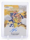 MYLES TURNER 2025-26 TOPPS CHROME SKY-WRITE AUTO GOLD REFRACTOR /50 Q6196