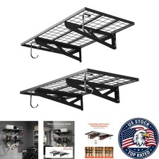 Versatile 2-Pack Steel Garage Shelves, 24x48 ...