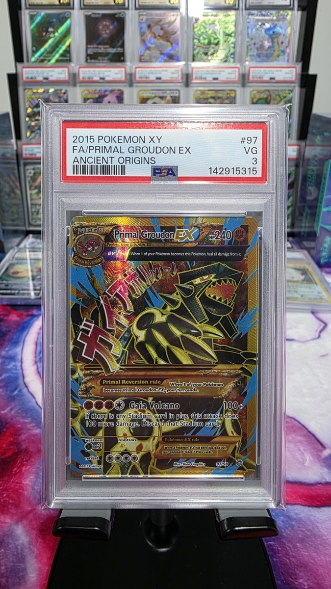 Buy Primal Groudon EX (Shiny Full Art) 97/98 XY - Ancient Origins