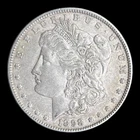 1898 Morgan Silver Dollar, XF+