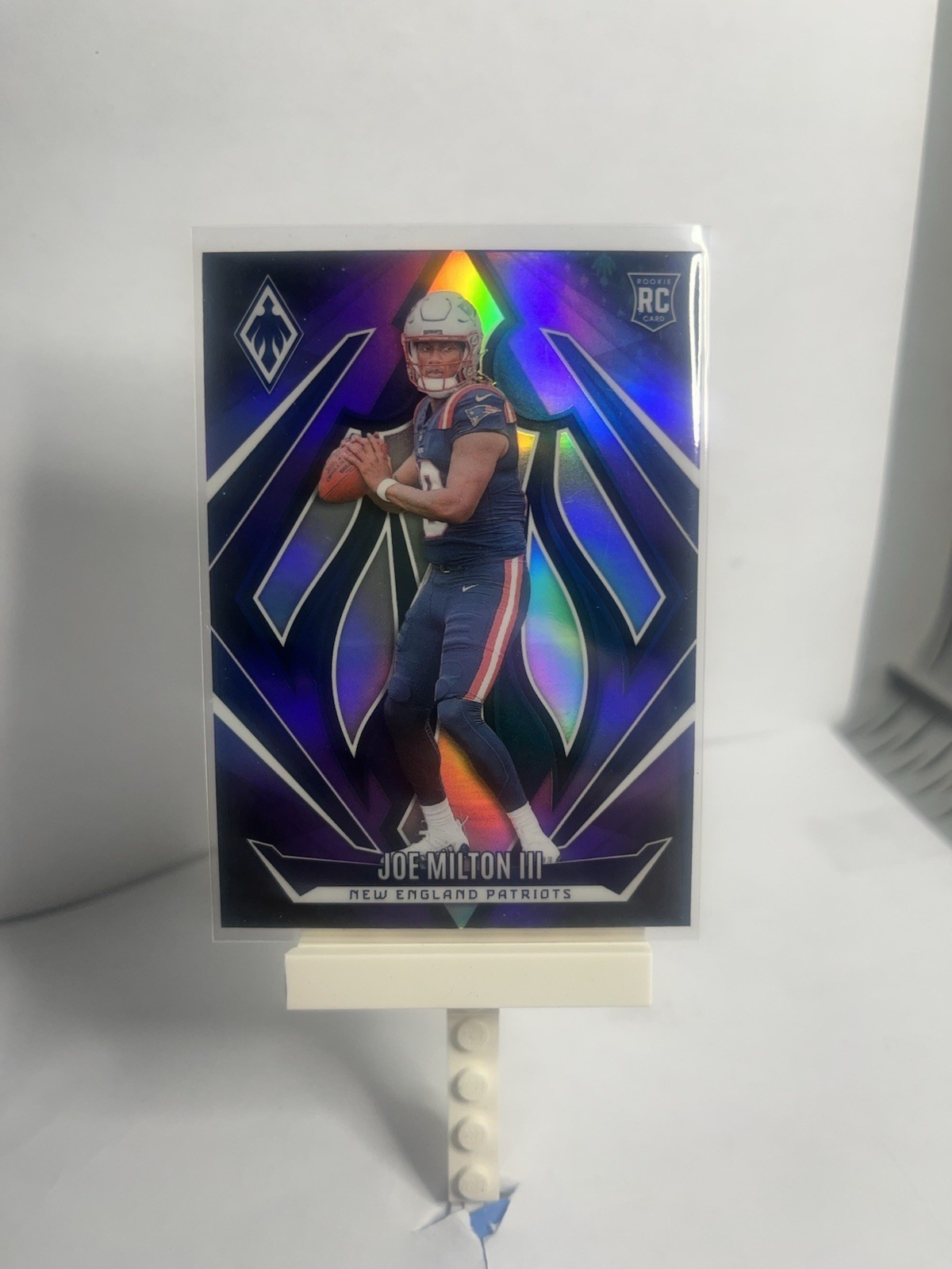 2024 Panini Phoenix - Rookies Joe Milton III #205 Purple Fade (RC)