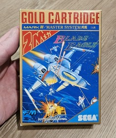 Sega Master Mark III Japan Blade Eagle G-1351 Tested Works CIB Almost Perfect