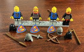 LEGO 6057 Sea Serpent Minifigures & Acessories Vintage Castle Series INCOMPLETE