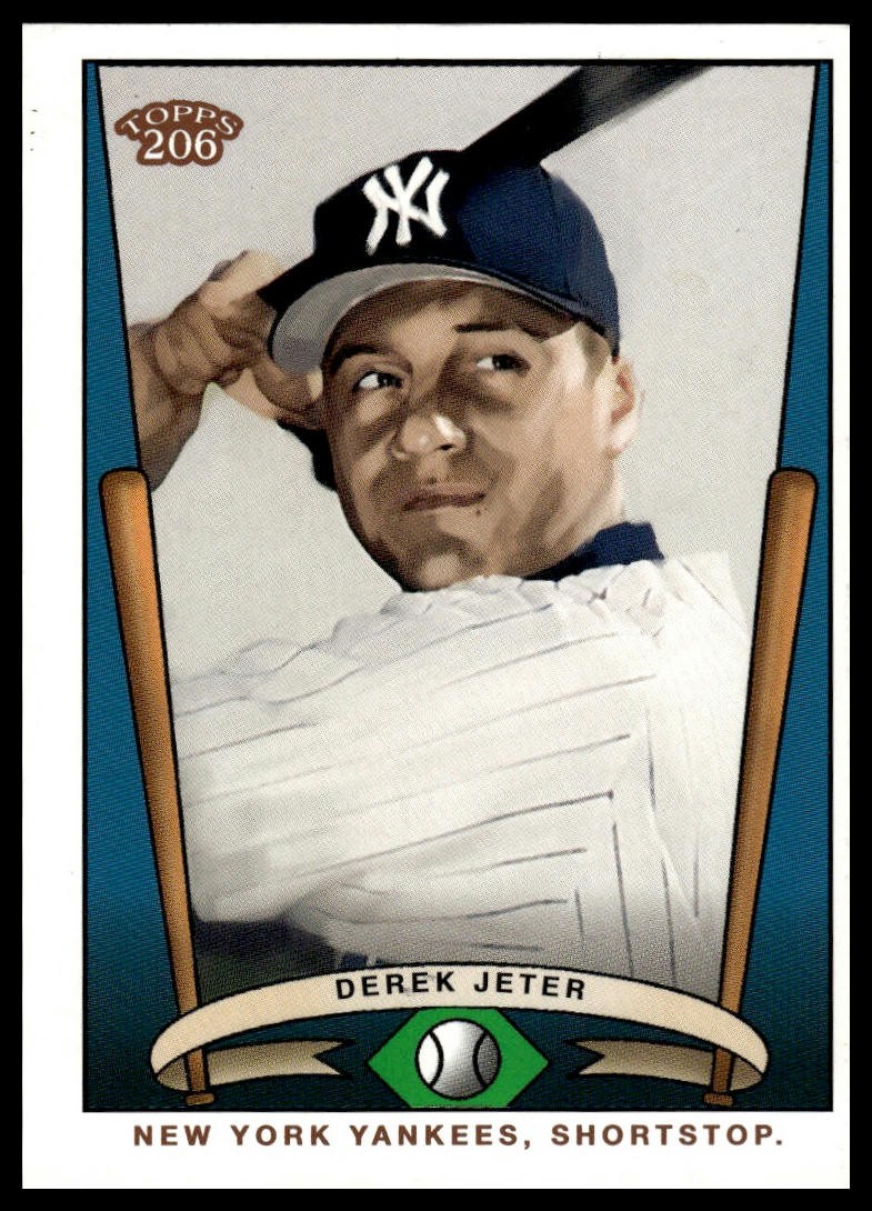 2002 Topps 206 #T206-8 Derek Jeter Team 206 (Series 1)