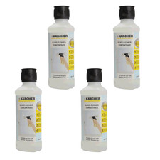 4 x Bottles Of 62957950 Karcher Pressure Washer Window Cleaner Solution 
