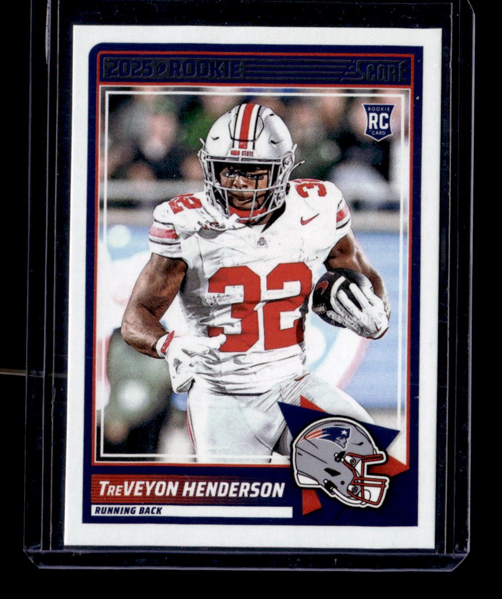 2025 Score #59 TreVeyon Henderson New England Patriots