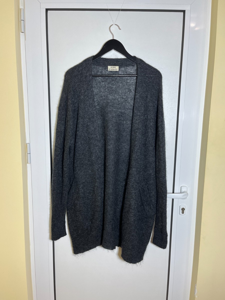 Acne Studios Raya Sh Mohair Open Front Cardigan Women's Size XXS