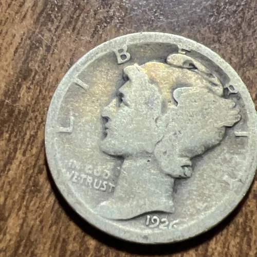 New Listing1926 MERCURY SILVER DIME ACTUAL Coin Get Today & Save & Fill Your Collection