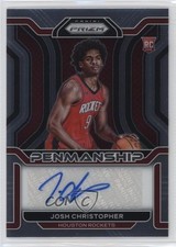 2021-22 Panini Prizm Rookie Penmanship Josh Christopher #RP-JCH Auto mp7