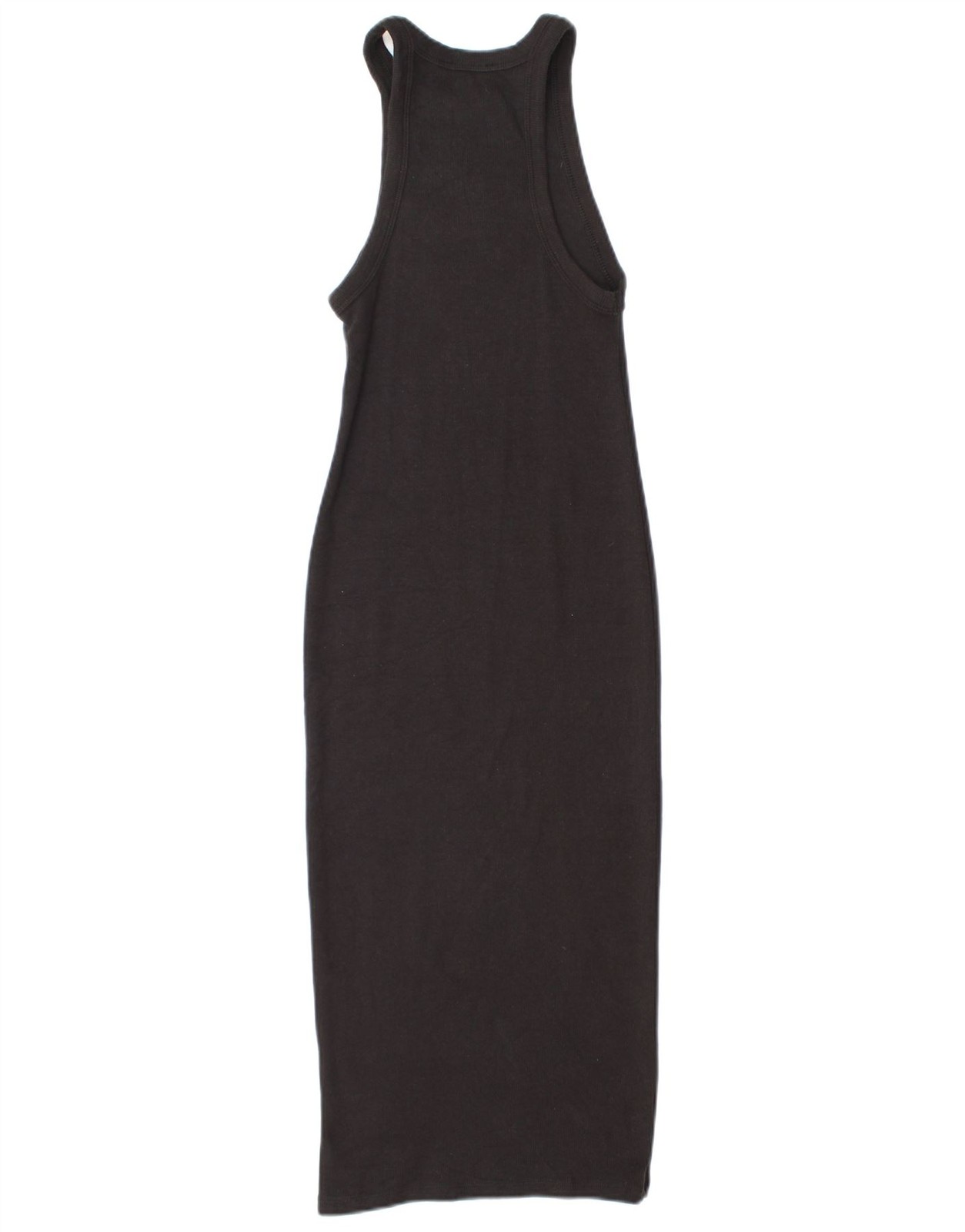 ZARA Womens Sleeveless T-Shirt Dress UK 12 Medium Black BI07 thumbnail 2