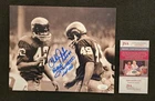 Charley Taylor/Bobby Mitchell Signed 8x10 Photo Redskins Autograph HOF 84/88 JSA