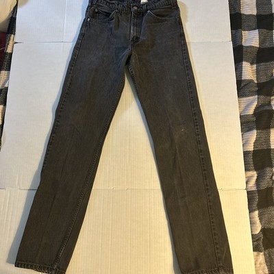 Vintage 90s Levis 550 Orange Tab Men 32x34 Relaxed Tapered Denim Jeans Zip Fly