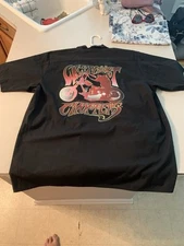 RARE NEW VINTAGE Jesse James Work Wear West Coast Choppers Shop Shirt Size L