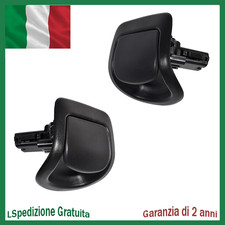 COPPIA MANIGLIE REGOLAZIONE SEDILE ANTERIORE SX + DX Per FIAT 500 ABARTH`