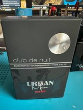 Club de Nuit Urban Man Elixir 3.6 oz EDP Cologne for Men New In Box