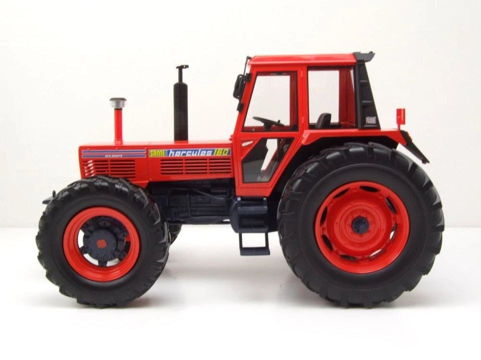 Same Hercules 160 Trattore Arancione Modellino 1:18 Schuco - Immagine 3 di 4
