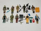 Vintage GI Joe Lot 1980s/90s ARAH~ 10 Figures With Accessories & Some Play Wear