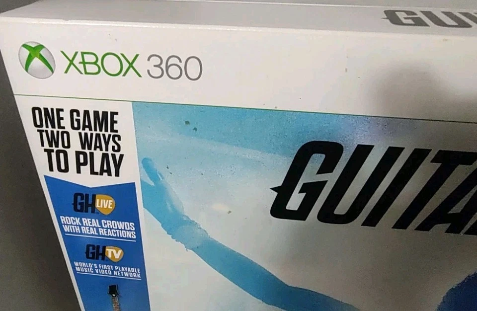 Guitar Hero Live Microsoft Xbox 360 Paquete - Guitarra y Juego - Nuevo En Caja Precintado Foto 2 de 4