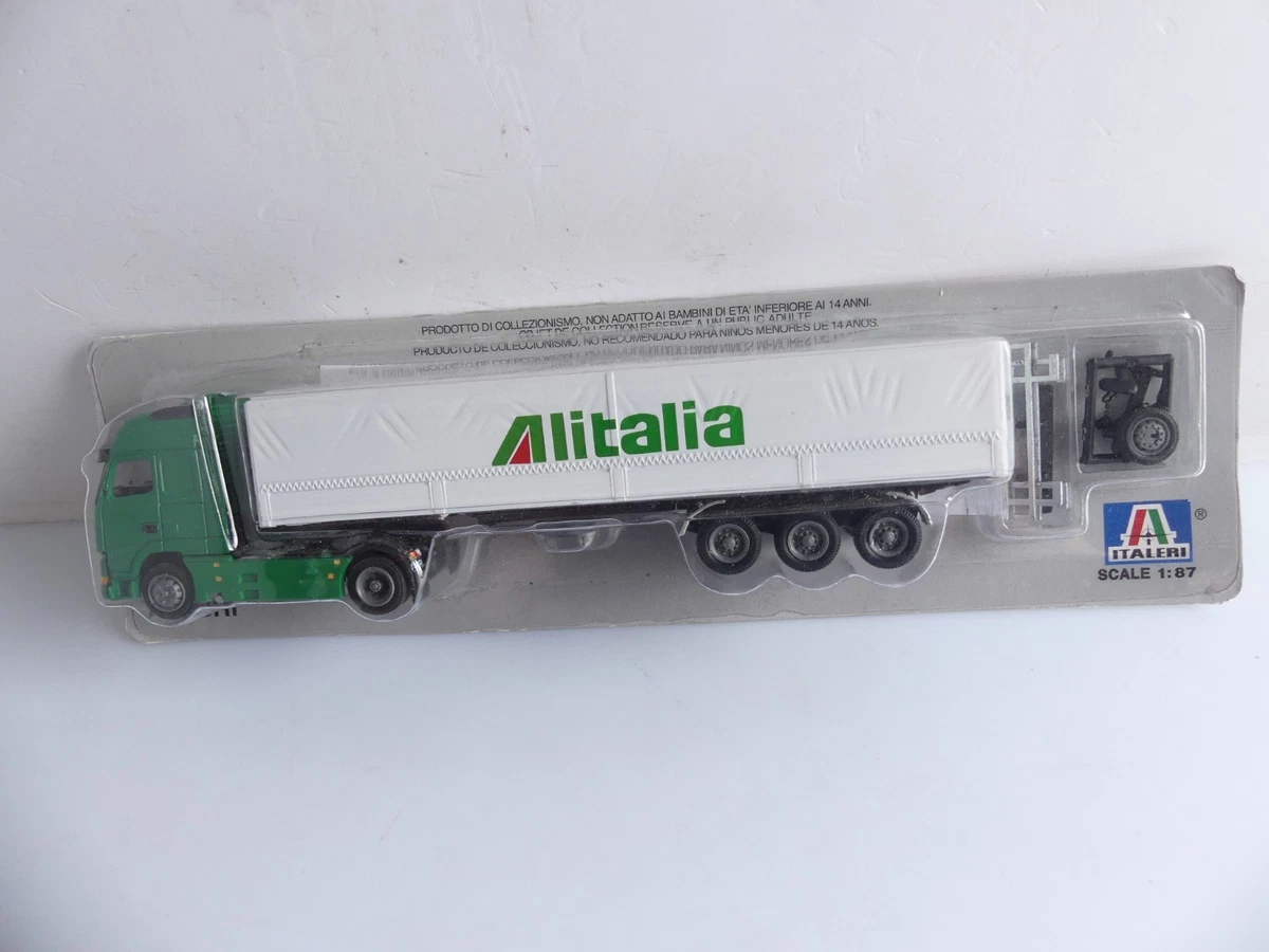 Maquette Italeri Semi-remorque Essence 1:87 (H0) - Plastique, Occasion, Boîte Endommagée