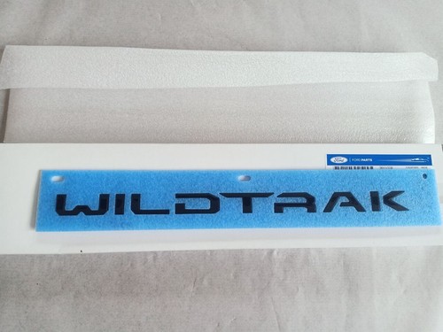 FORD RANGER Next Gen WILDTRAK GENUINE LOGO EMBLEM BADGE Tailgate 2022-24 - Picture 2 of 4