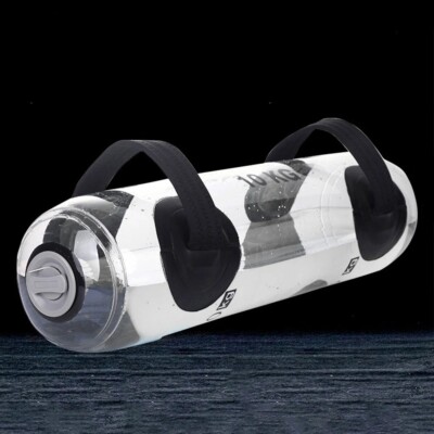 Fitness Water Bag Instead Dumbbell Portable Aqua Filled Weight Lifting 15kg