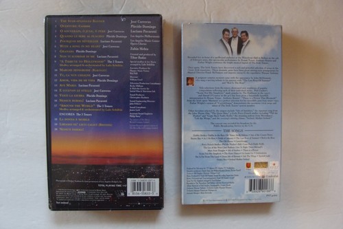 NEW The Three 3 Tenors in Concert 1994 VHS & The Irish Tenors Live From Belfast - Picture 2 of 6