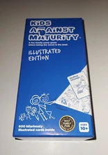 KIDS AGAINST MATURITY Illustrated Edition Fun Family Game Age 10+