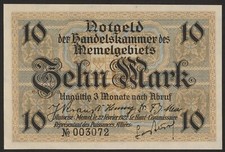R.850a: Memelgebiet 10 marek 1922 (1)