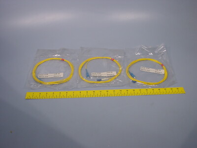 *Lot of 3 3M 15109 LC/SC LC to SC Simplex Single Mode Fiber J