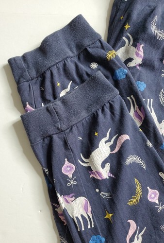 Unicorn Lounge Pajama Pants Youth 14 Holiday Theme - Picture 3 of 8