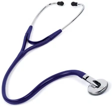 Prestige Medical NAVY BLUE Stethoscope Ergonomic Single Head Nursing S131 New 