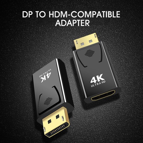 Port d'affichage DP homme vers HDMI femme adaptateur convertisseur pour 4K HD 1080P HDTV PC - Photo 11/12