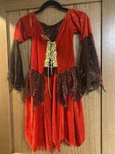 Girls Small Dress Renaissance Medieval Reenactment Costume Halloween
