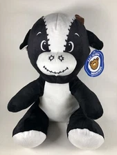 A&A Global Industries Plush Cow Black White 11” 2022 With Tag Stuffed Animal Toy