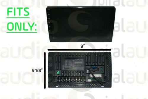 VOLVO S40 / V50 2004-2012 Dash Kit for 9-INCH Aftermarket Radio KT-VO015B-9 - Foto 2 di 2