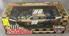 Racing Champions 1:24 Scale Die Cast Stock Car Gold #98 NASCAR 50th Anniversary