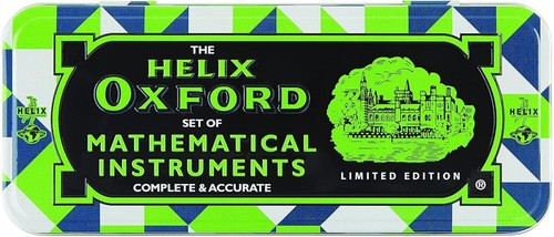 Helix Oxford Mathematics Set - 10 Piece Geometry Maths Kit with Storage Tin - Picture 31 of 33